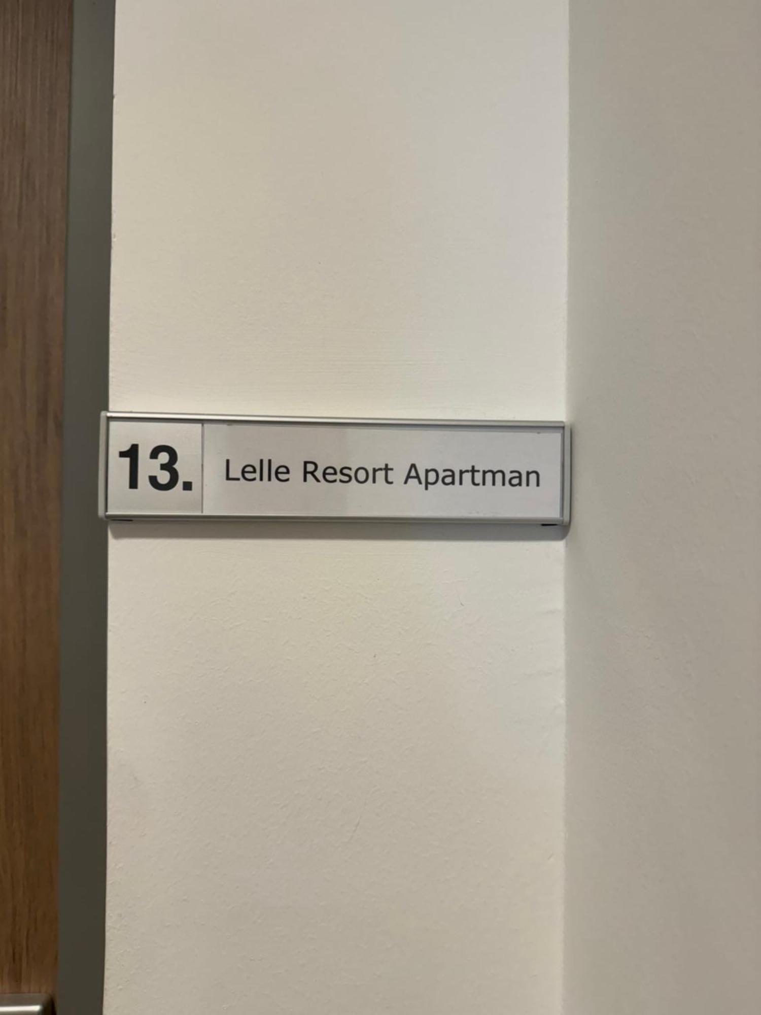 Lelle Resort Apartman Balatonlelle Exterior photo